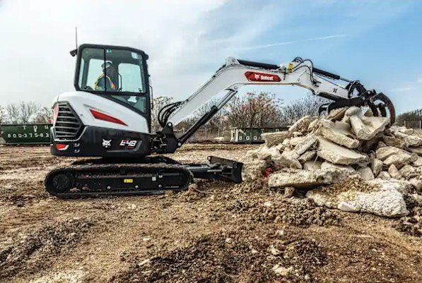 Bobcat E48 mini excavator